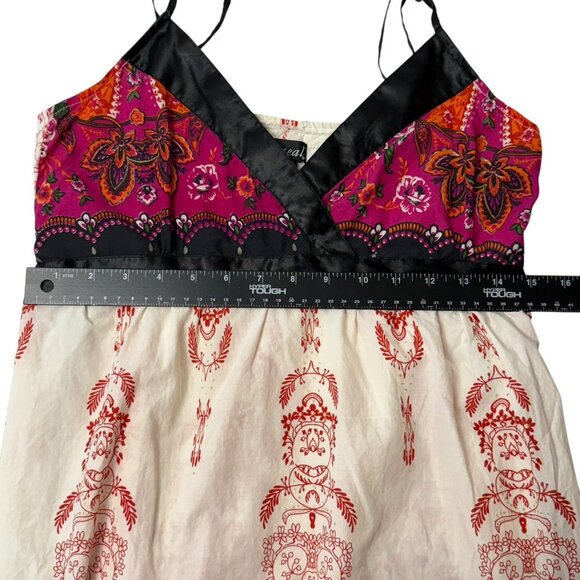 Vtg Wet Seal Y2K Babydoll Top Dress Sz M Festival Whimsigoth - Picture 6 of 12